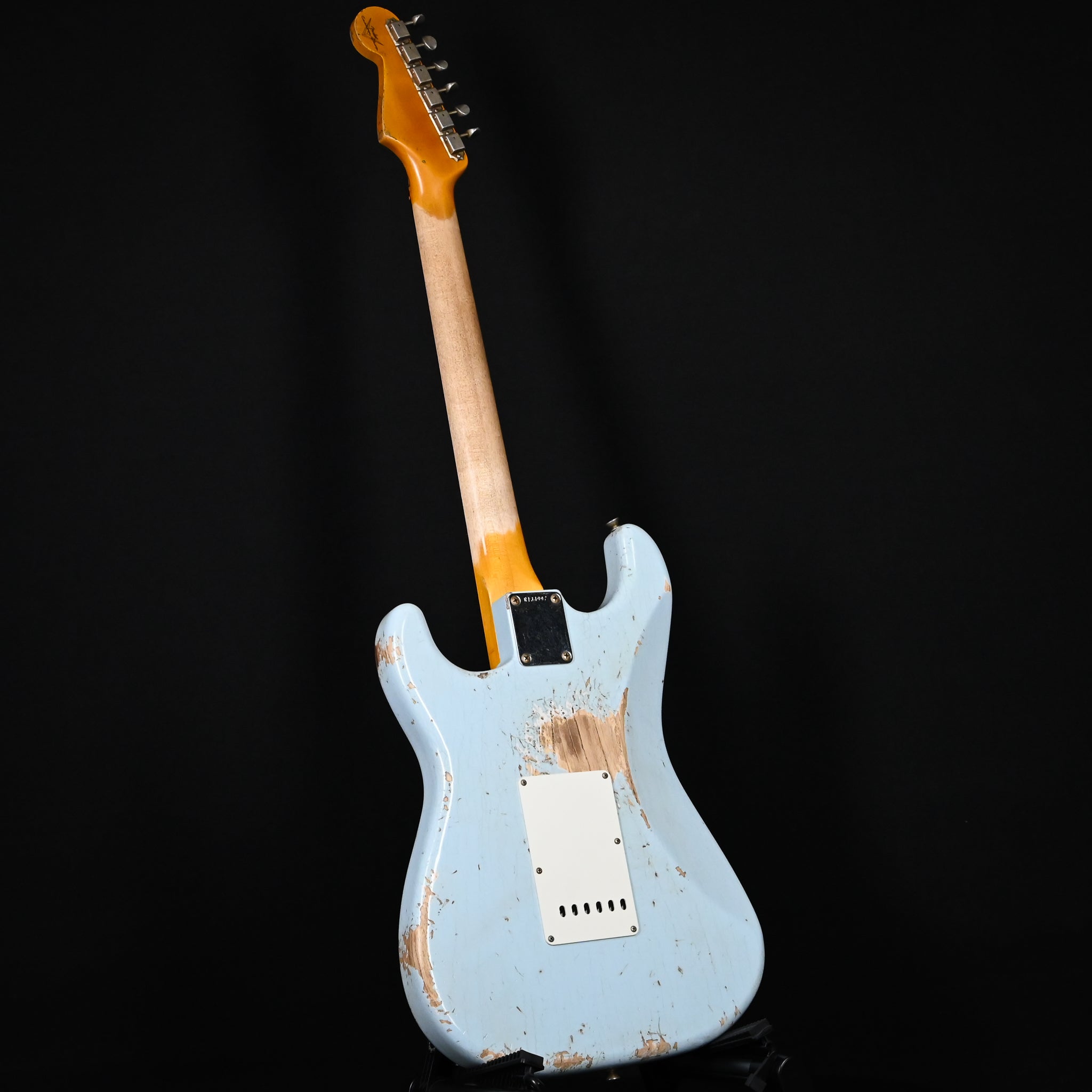 Fender Custom Shop '62 Stratocaster HSS w/ Painted Headcap, Heavy Relic- Sonic Blue 2026 (R134997)