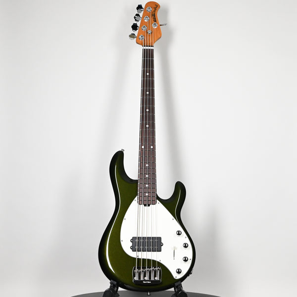 Ernie Ball Music Man StingRay 5 Special H 5-String Bass Guitar- Fallout Green (K07301)