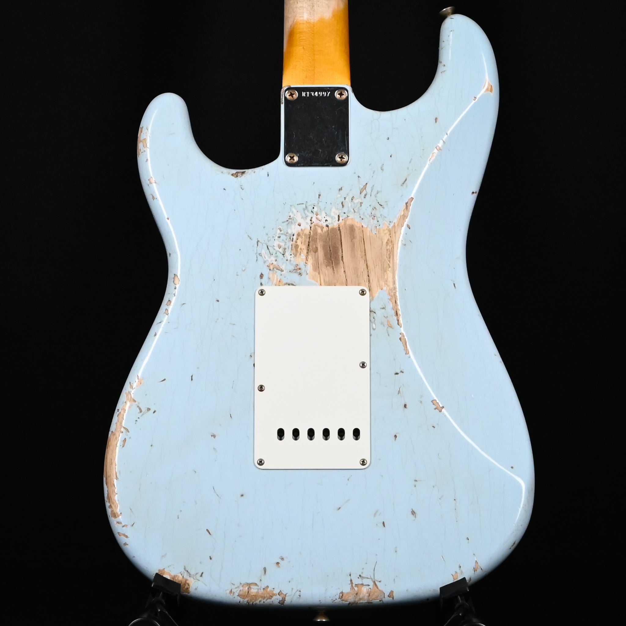 Fender Custom Shop '62 Stratocaster HSS w/ Painted Headcap, Heavy Relic- Sonic Blue 2026 (R134997)