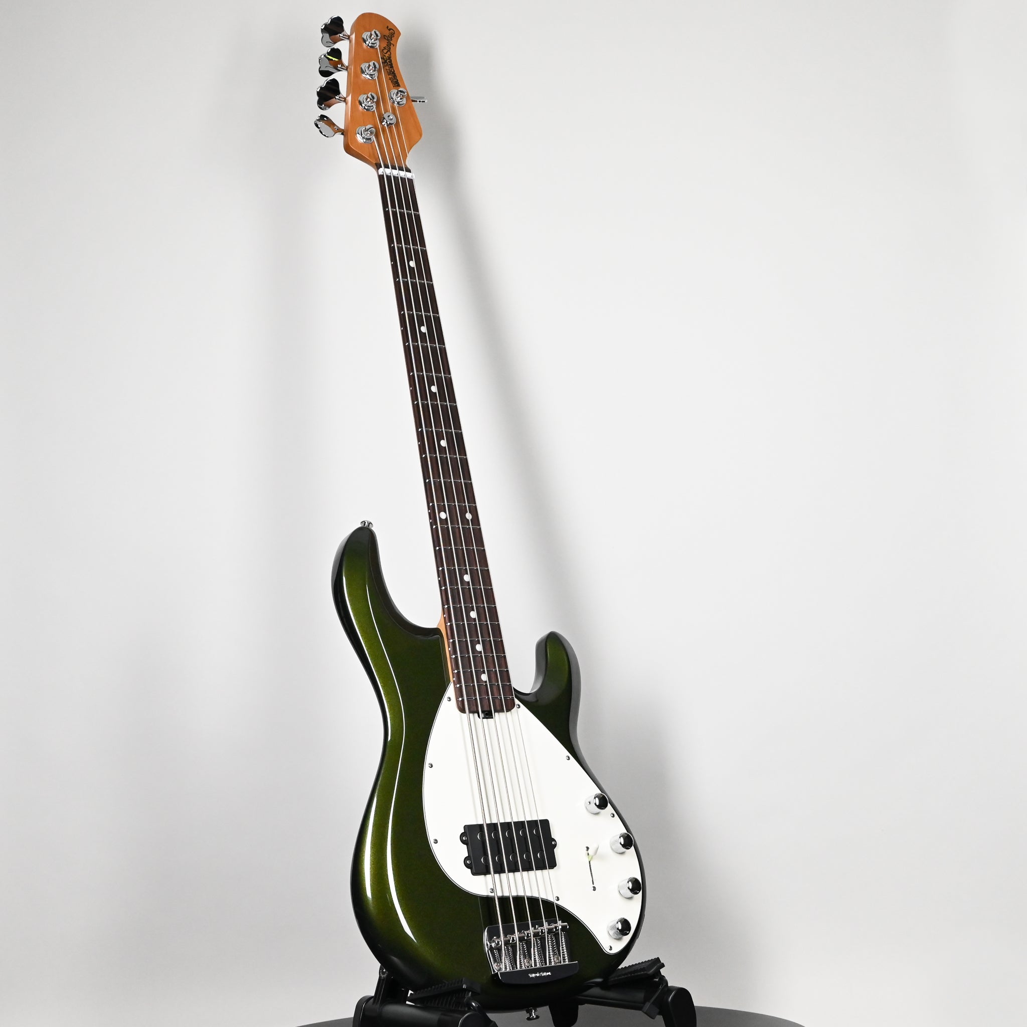 Ernie Ball Music Man StingRay 5 Special H 5-String Bass Guitar- Fallout Green (K07301)