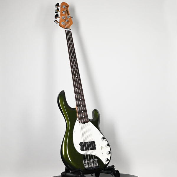 Ernie Ball Music Man StingRay 5 Special H 5-String Bass Guitar- Fallout Green (K07301)