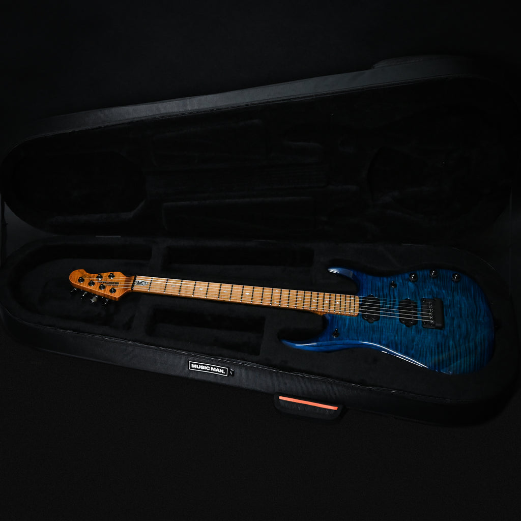 Ernie Ball Music Man Man John Petrucci Signature JP15 Electric Guitar- Ultramarine Flame 2026 (H10294)