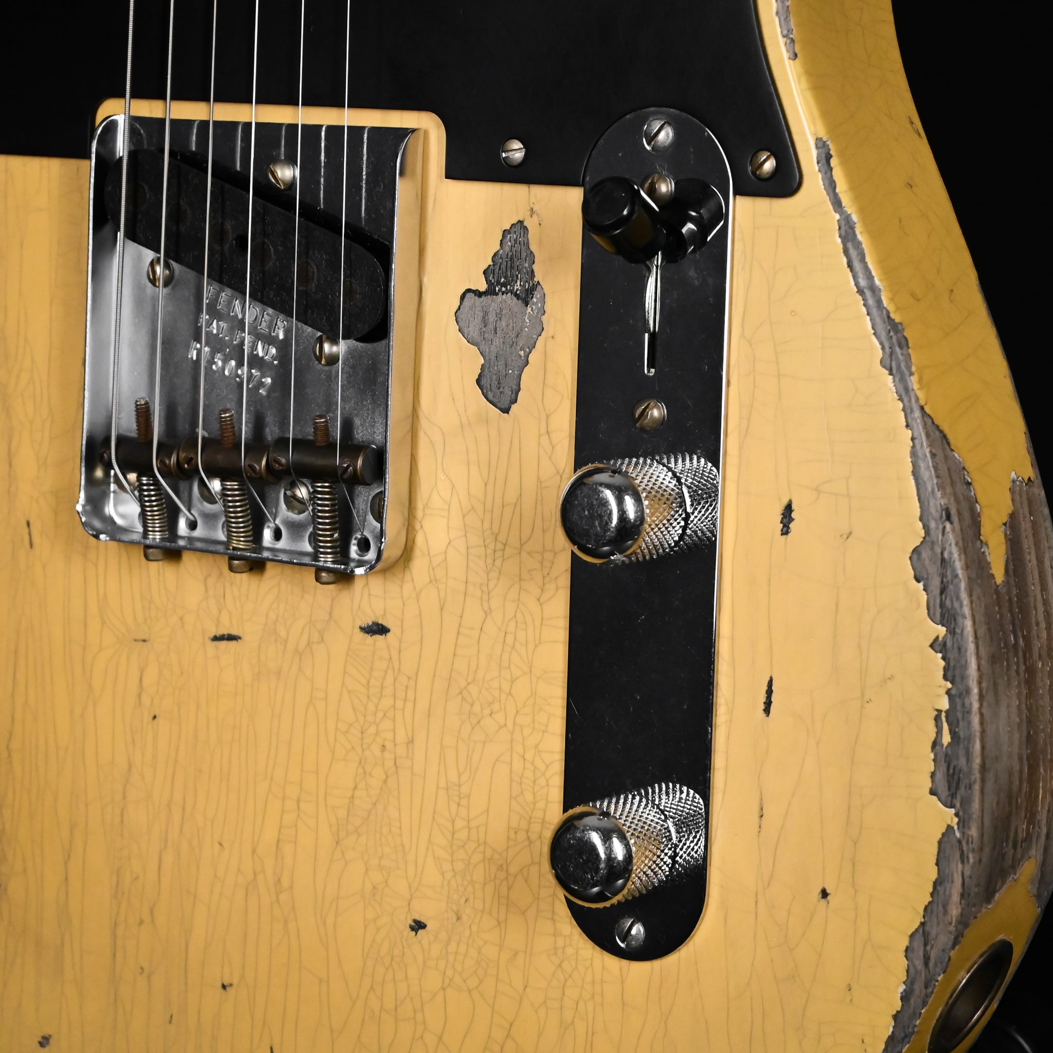 Fender Custom Shop '52 Telecaster Super Heavy Relic- Aged Nocaster Blonde 2026 (R150972)