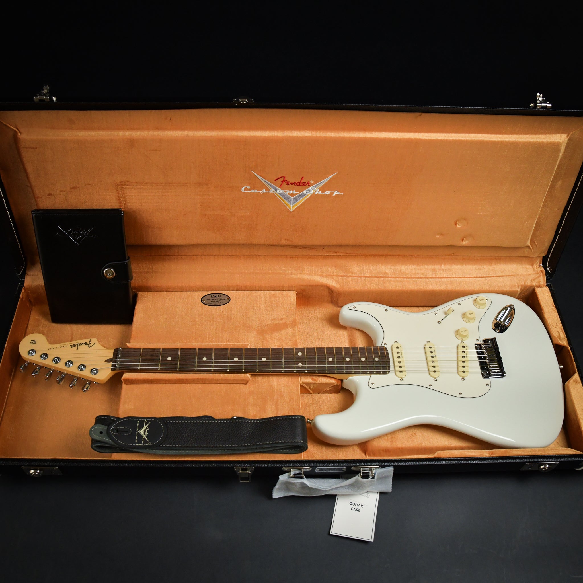 Fender Custom Shop Jeff Beck Signature Stratocaster Olympic White 