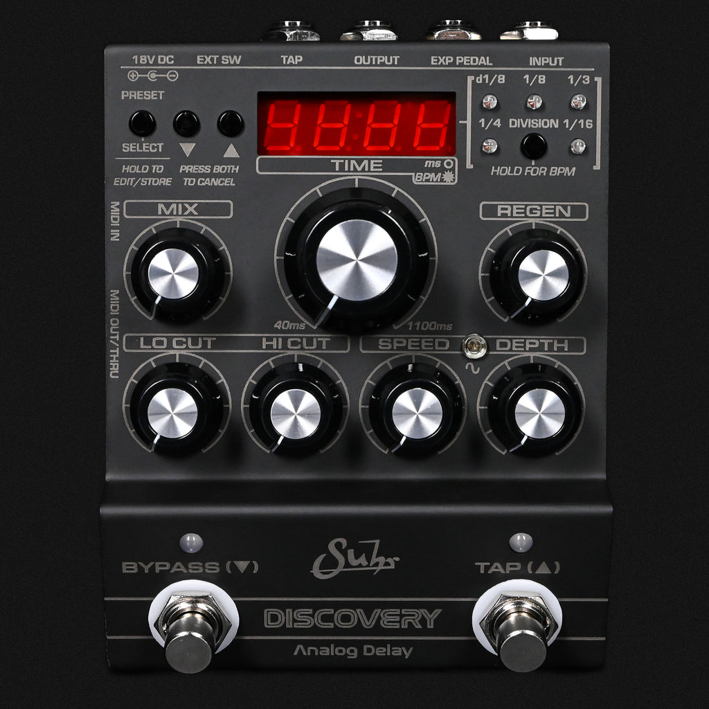 Suhr Dark Discovery Analog Delay Pedal (DAD1394)