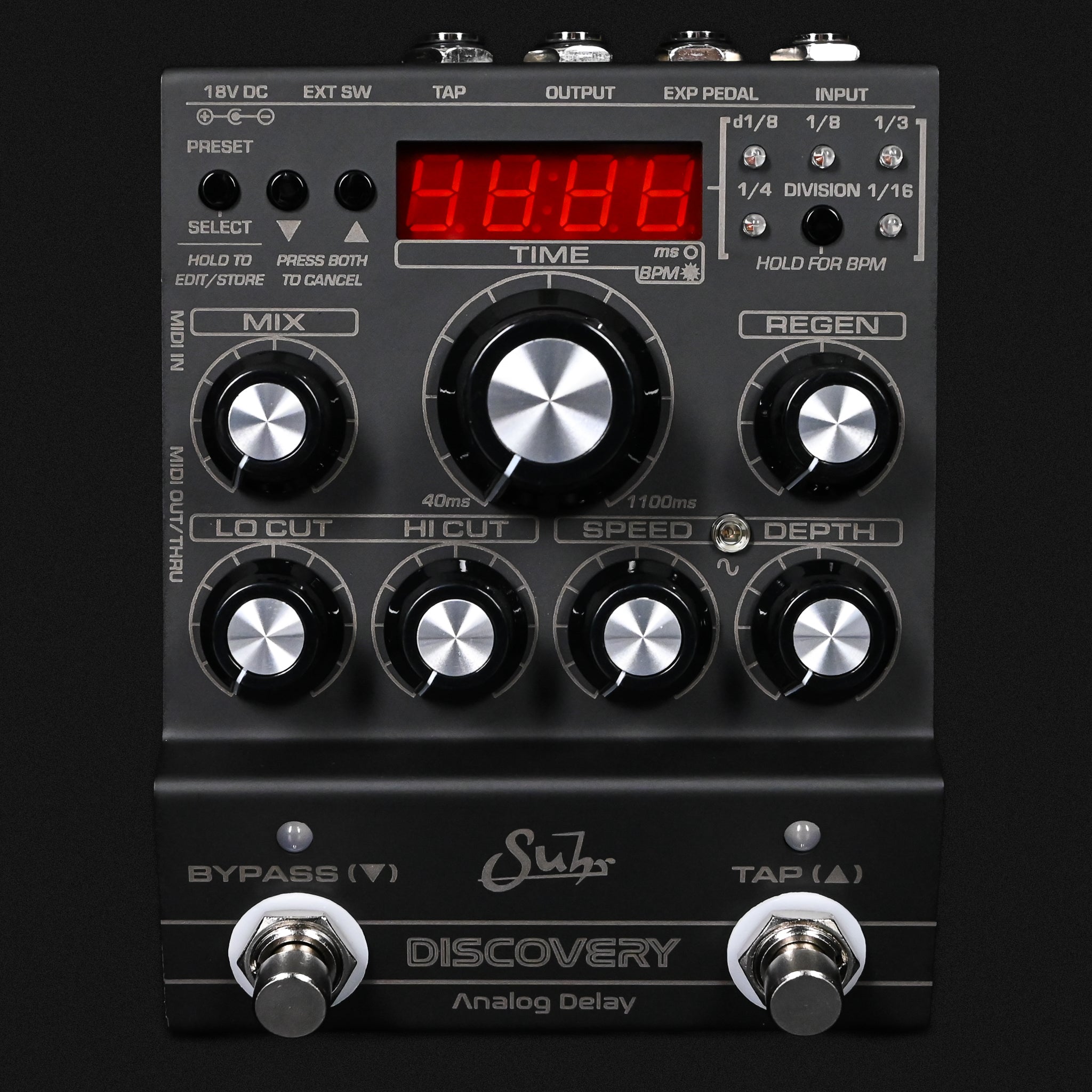 Suhr Dark Discovery Analog Delay Pedal (DAD1394)