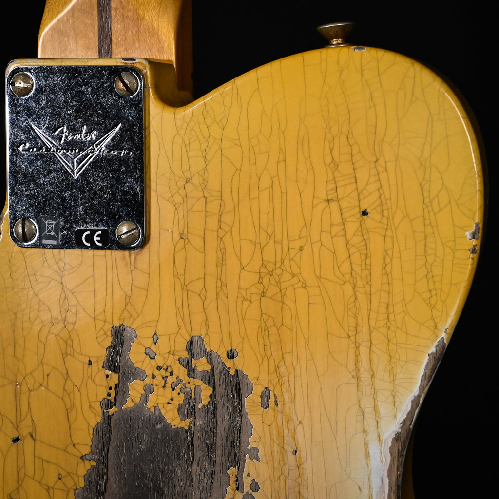 Fender Custom Shop '52 Telecaster Heavy Relic- Aged Nocaster Blonde 2026 (R150942)