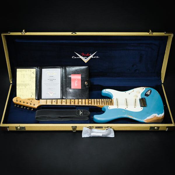 Fender Custom Shop 1957 Stratocaster Heavy Relic- Taos Turquoise 2024 (R141693)