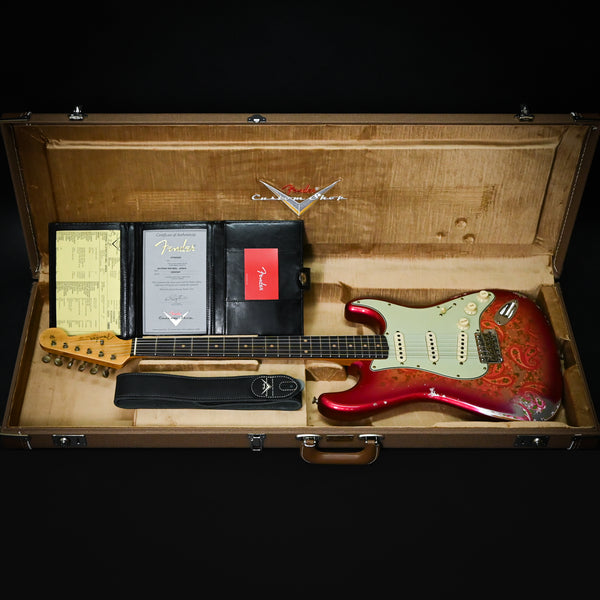 Fender Custom Shop '62 Stratocaster Heavy Relic- Aged Pink Paisley 2025 (CZ587847)