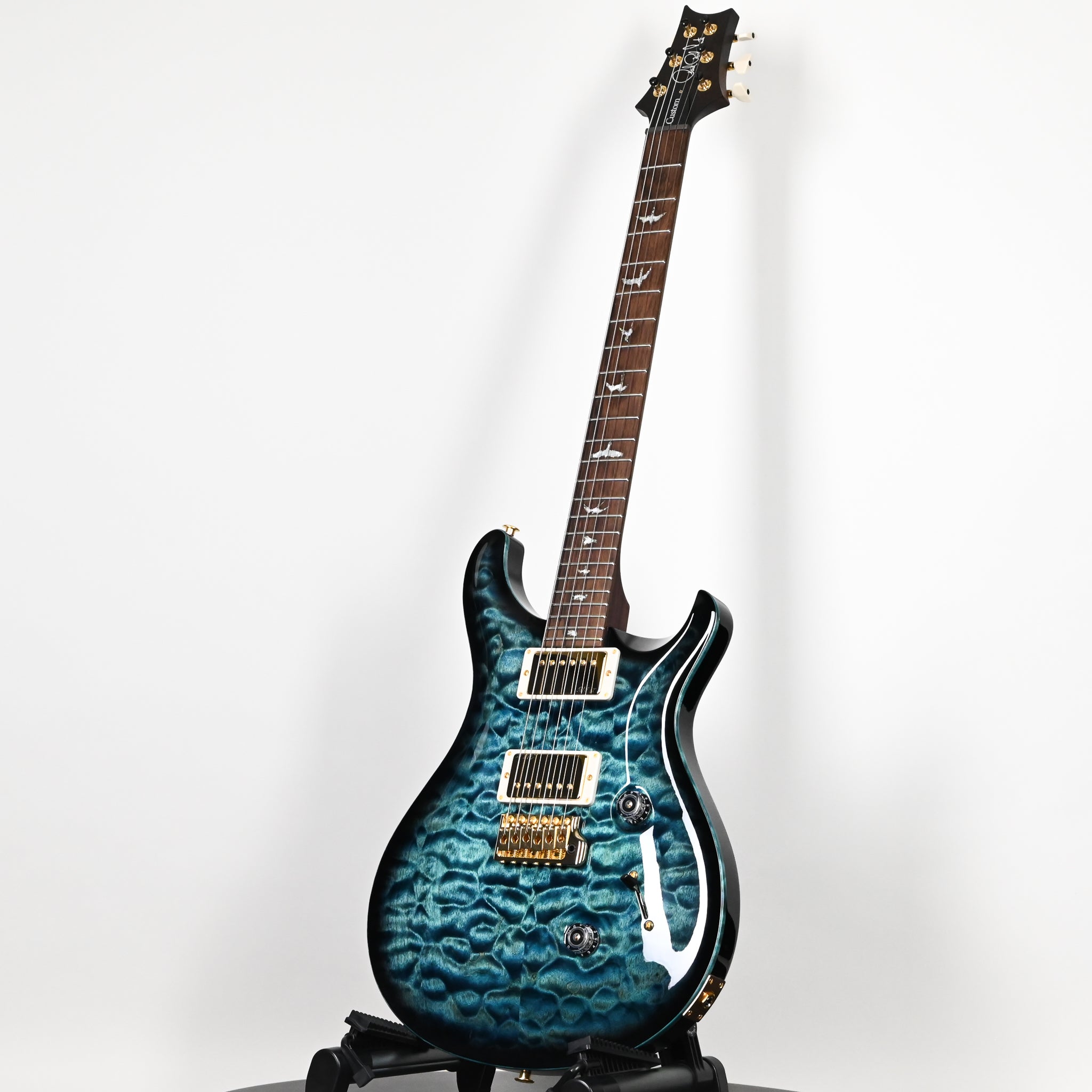 PRS Custom 24 Wood Library w/ 10-Top, Brazilian Rosewood, & 58/15 LT Pickups- Cobalt Smokeburst 2026 (0427075)