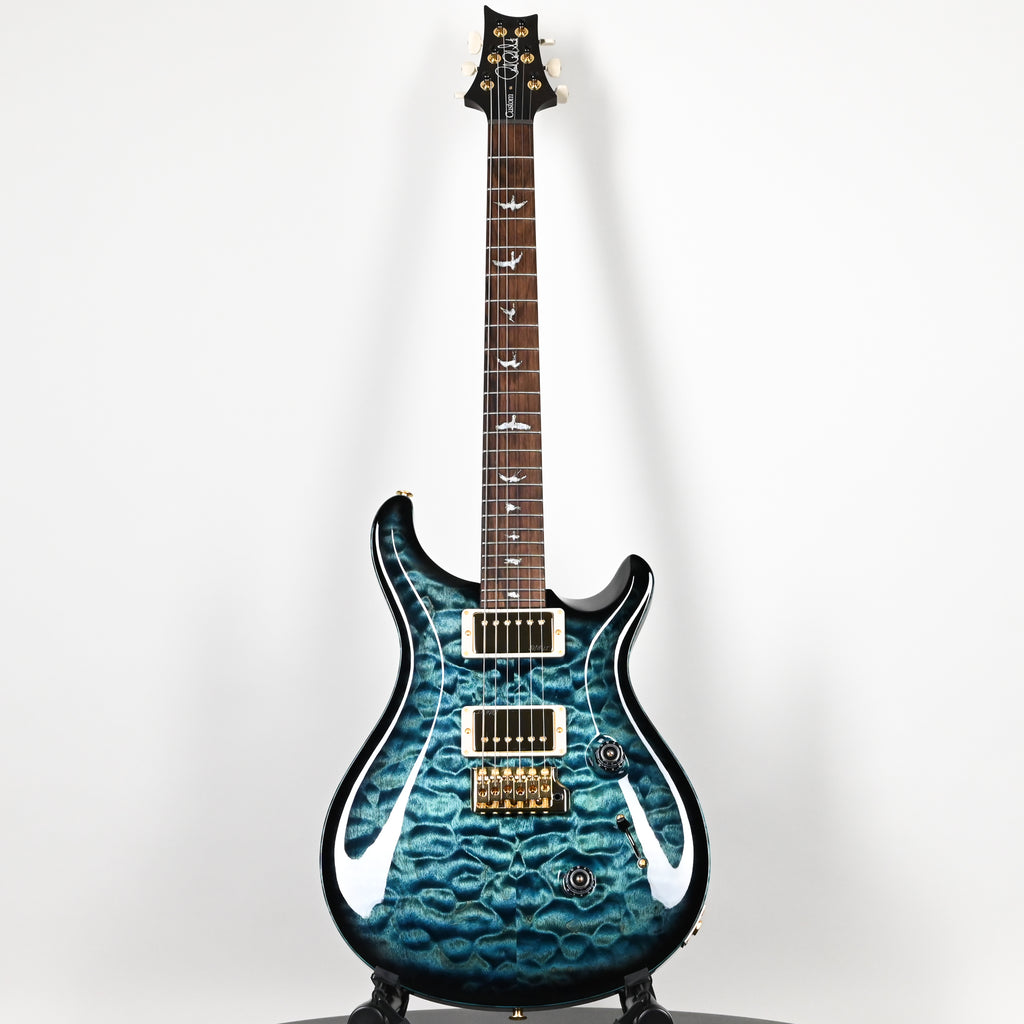 PRS Custom 24 Wood Library w/ 10-Top, Brazilian Rosewood, & 58/15 LT Pickups- Cobalt Smokeburst 2026 (0427075)