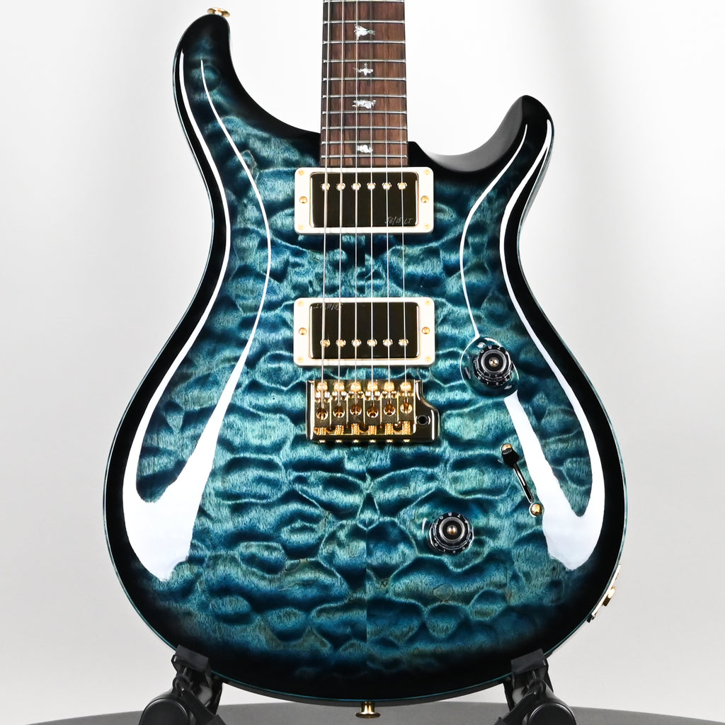 PRS Custom 24 Wood Library w/ 10-Top, Brazilian Rosewood, & 58/15 LT Pickups- Cobalt Smokeburst 2026 (0427075)