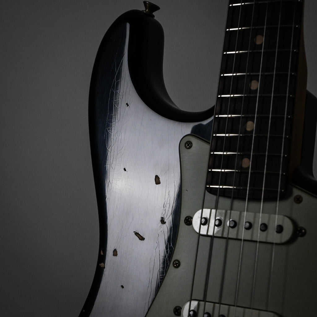 Fender Custom Shop '62 Stratocaster HSS w/ Alder Body, Relic- Black 2026 (R150853)