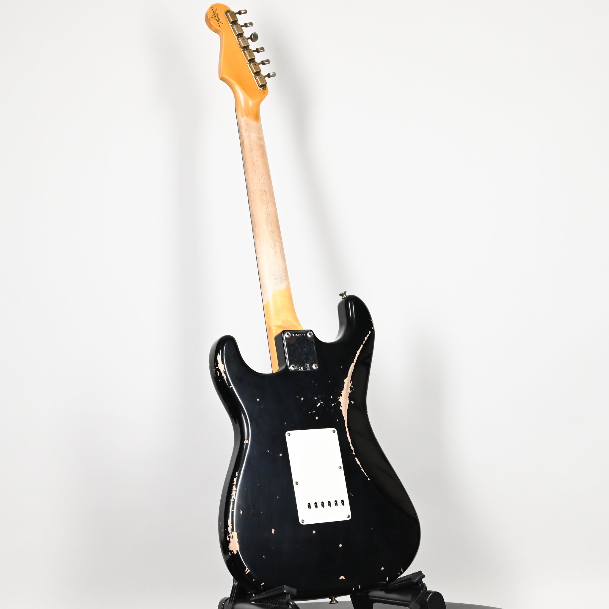 Fender Custom Shop '62 Stratocaster HSS w/ Alder Body, Relic- Black 2026 (R150853)