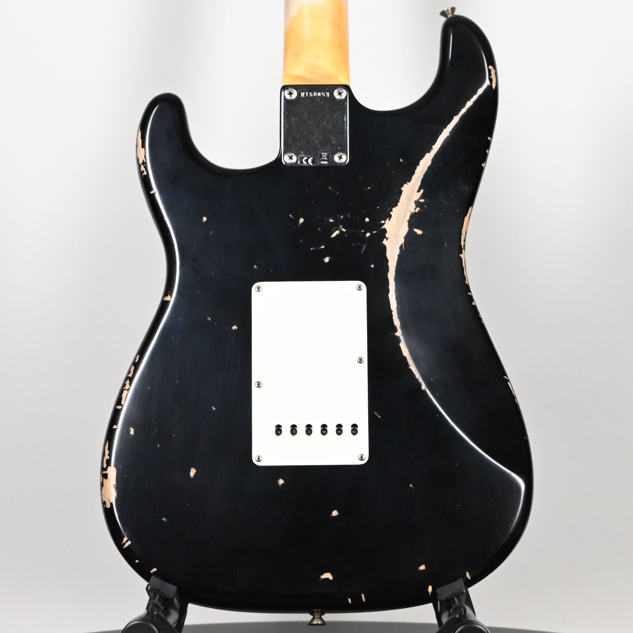 Fender Custom Shop '62 Stratocaster HSS w/ Alder Body, Relic- Black 2026 (R150853)