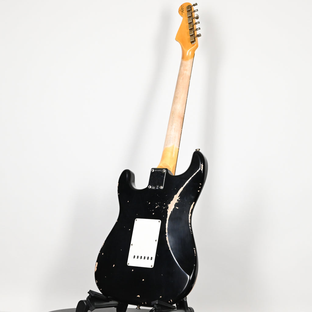 Fender Custom Shop '62 Stratocaster HSS w/ Alder Body, Relic- Black 2026 (R150853)