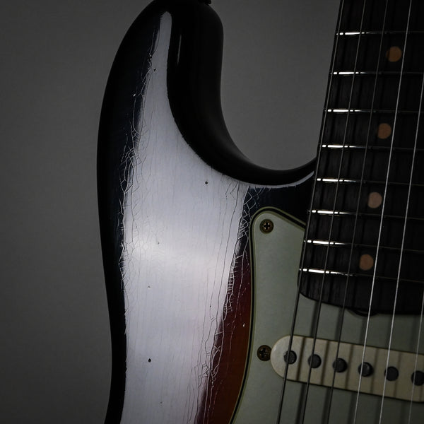 Fender Custom Shop Limited Edition 64 L-Series Stratocaster Journeyman- Aged Target 3-Tone Sunburst 2025 (L11988)