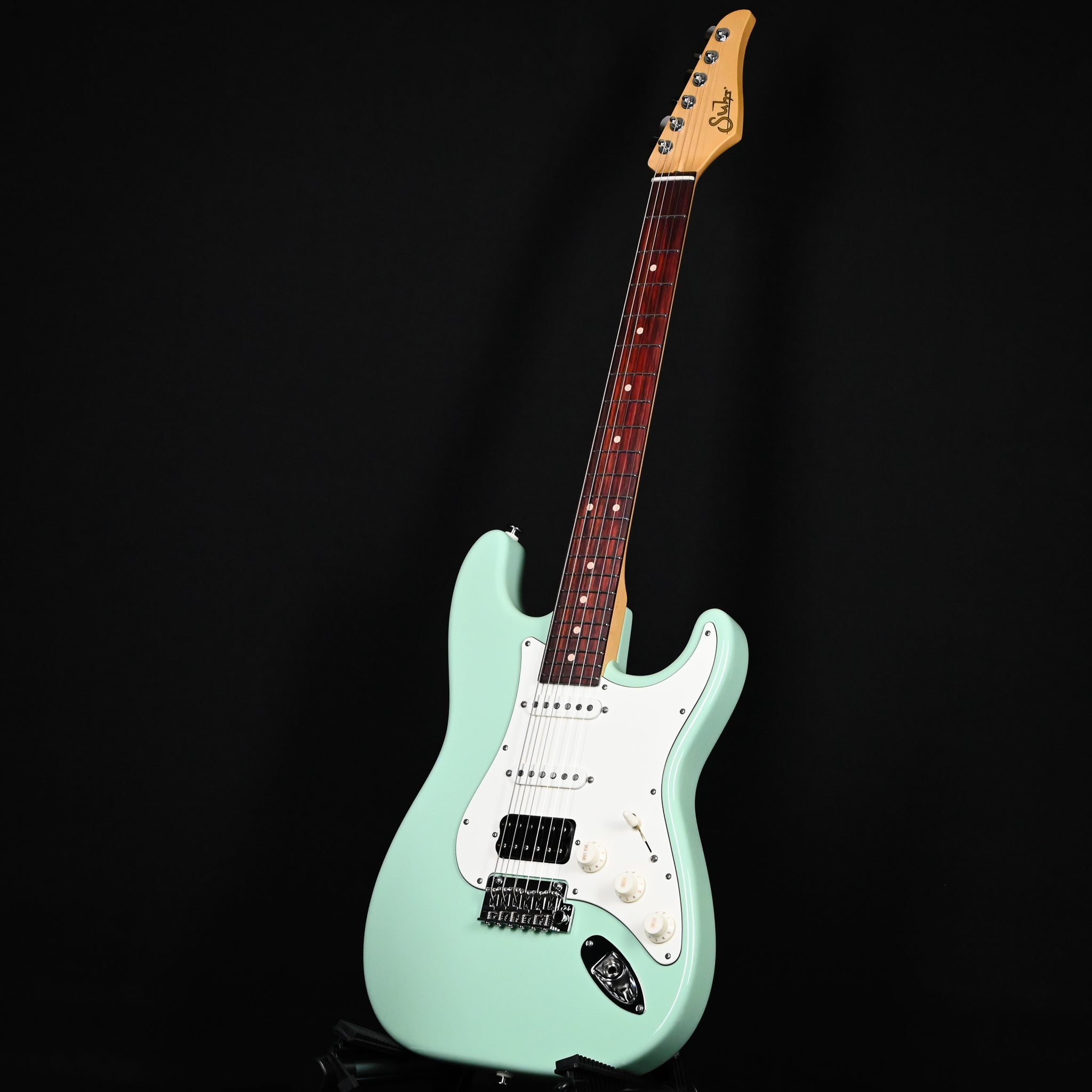 Suhr Classic S HSS Electric Guitar- Surf Green 2026 (94996)