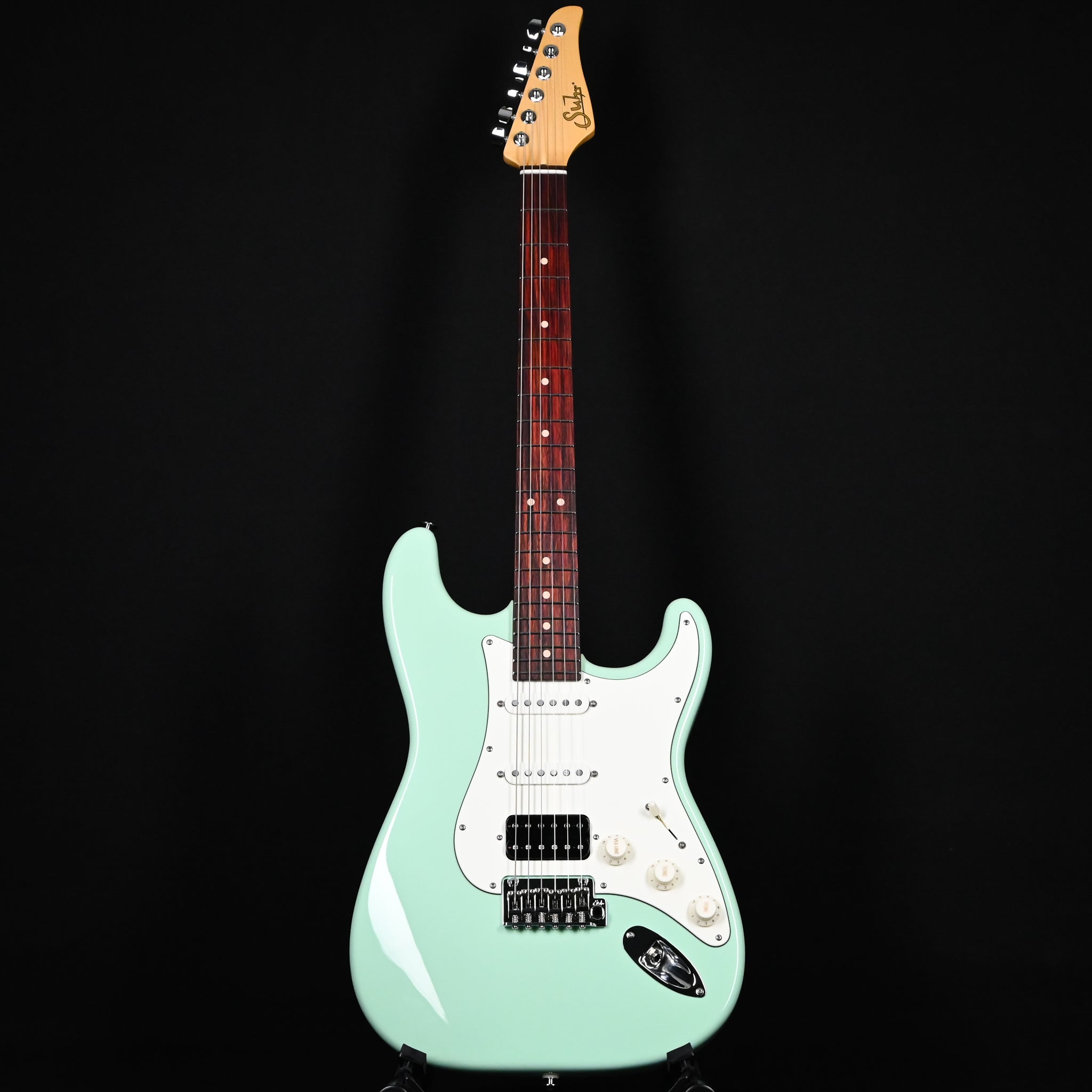 Suhr Classic S HSS Electric Guitar- Surf Green 2026 (94996)
