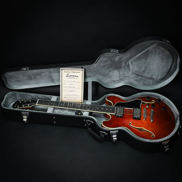 Eastman T484 Thinline Semi-Hollowbody w/ Seymour Duncan Pickups & Ebony Fingerboard- Classic 2024 (P2401290)