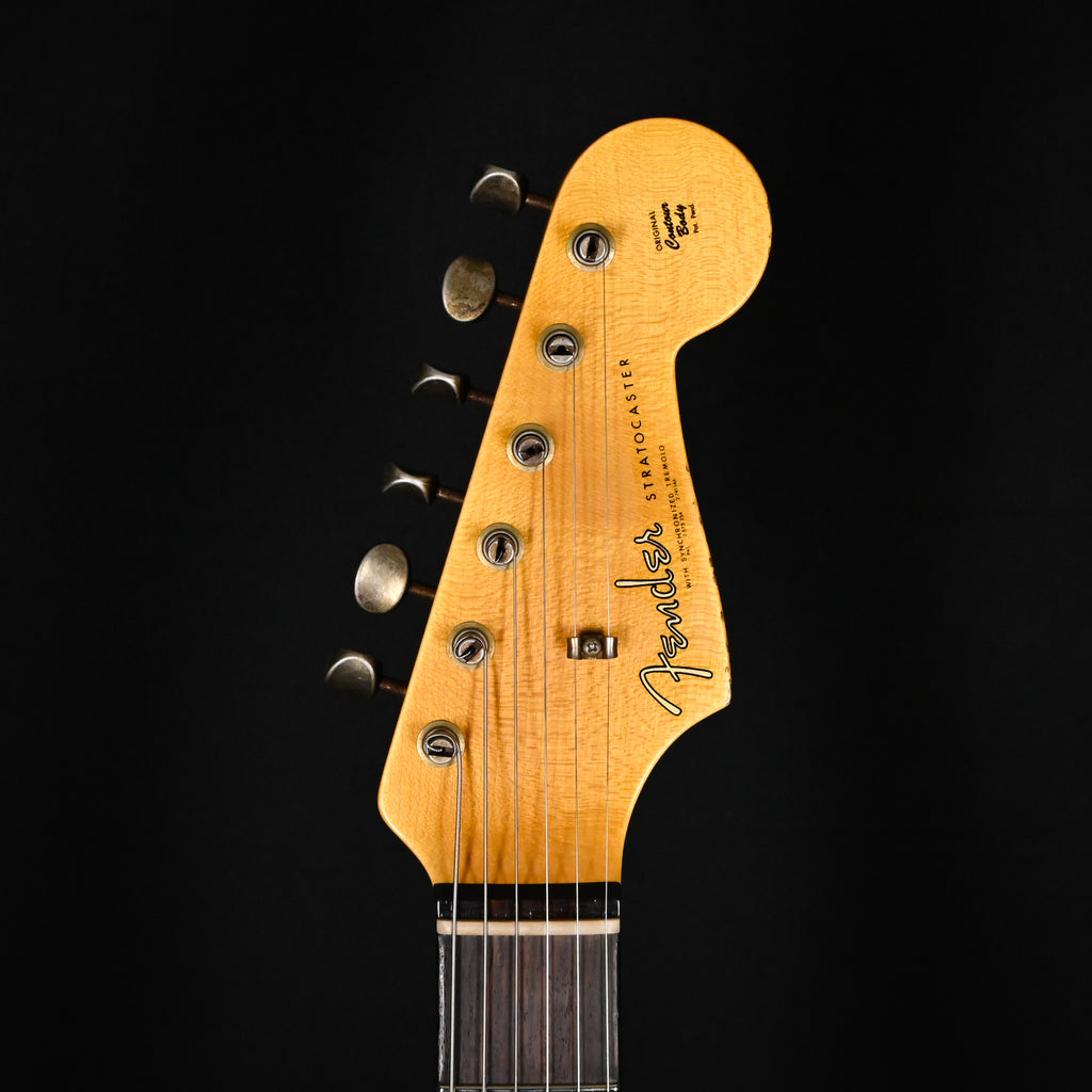 Fender Custom Shop '62 Stratocaster HSS w/ Ash Body, Relic- Vintage White 2026 (R150846)