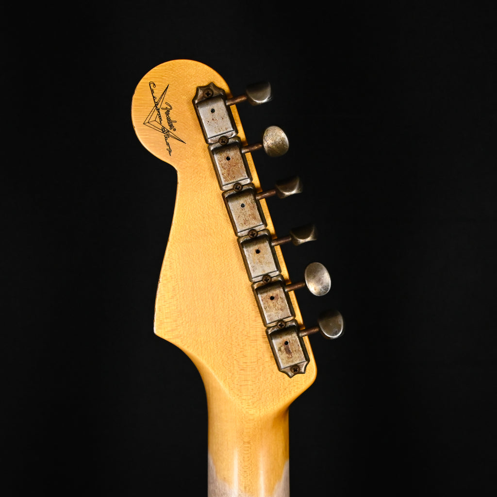 Fender Custom Shop '62 Stratocaster HSS w/ Ash Body, Relic- Vintage White 2026 (R150846)