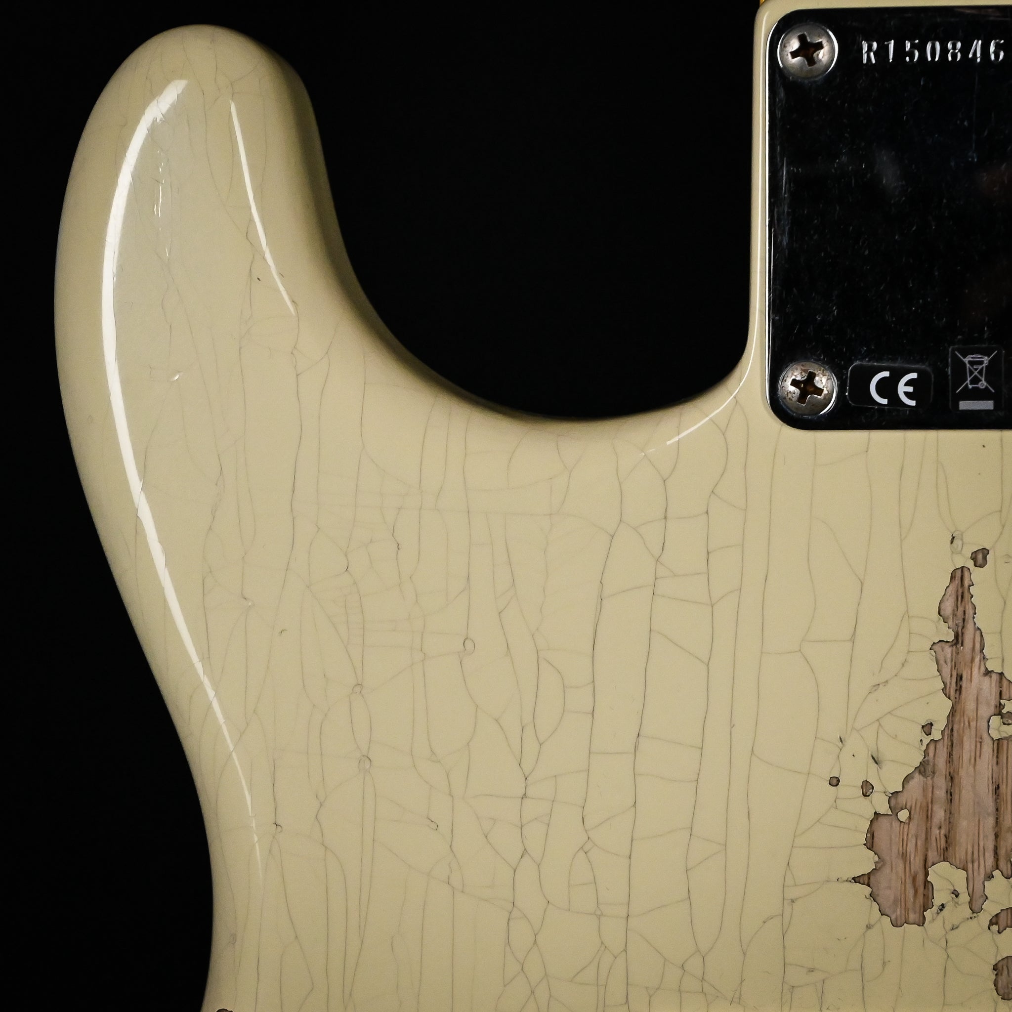 Fender Custom Shop '62 Stratocaster HSS w/ Ash Body, Relic- Vintage White 2026 (R150846)