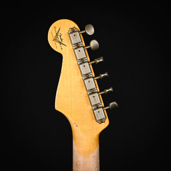 Fender Custom Shop Limited Edition Fat '59 Stratocaster Relic- Faded Aged Inca Silver 2024 (CZ583496)