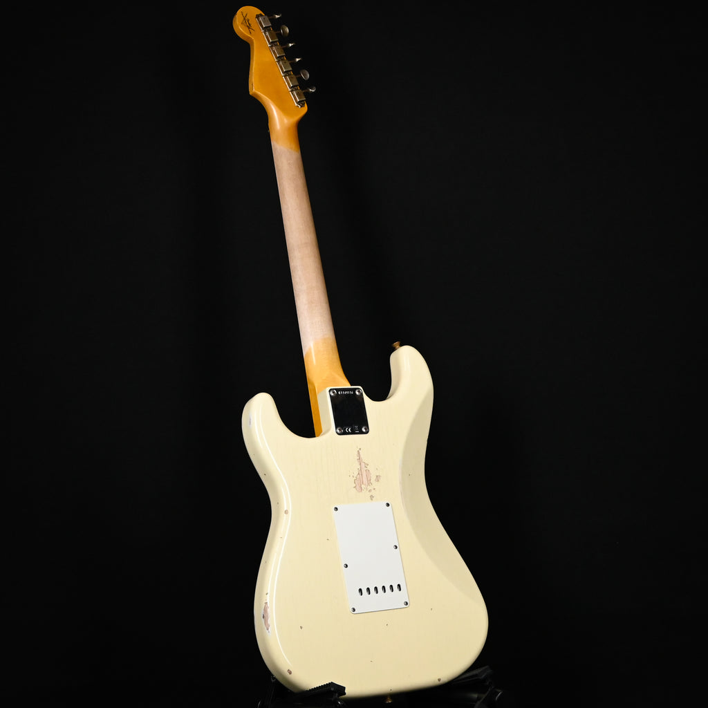 Fender Custom Shop '62 Stratocaster HSS w/ Ash Body, Relic- Vintage White 2026 (R150846)