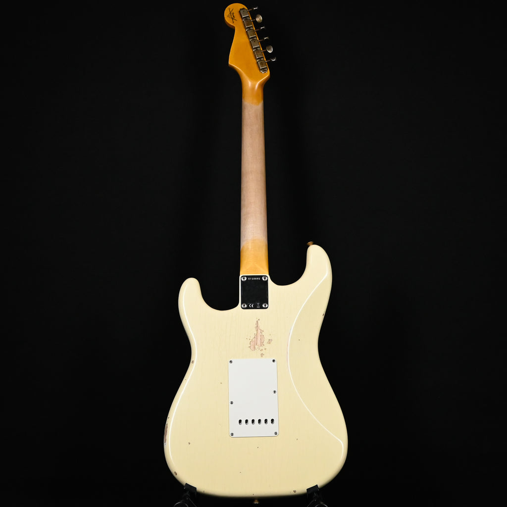 Fender Custom Shop '62 Stratocaster HSS w/ Ash Body, Relic- Vintage White 2026 (R150846)