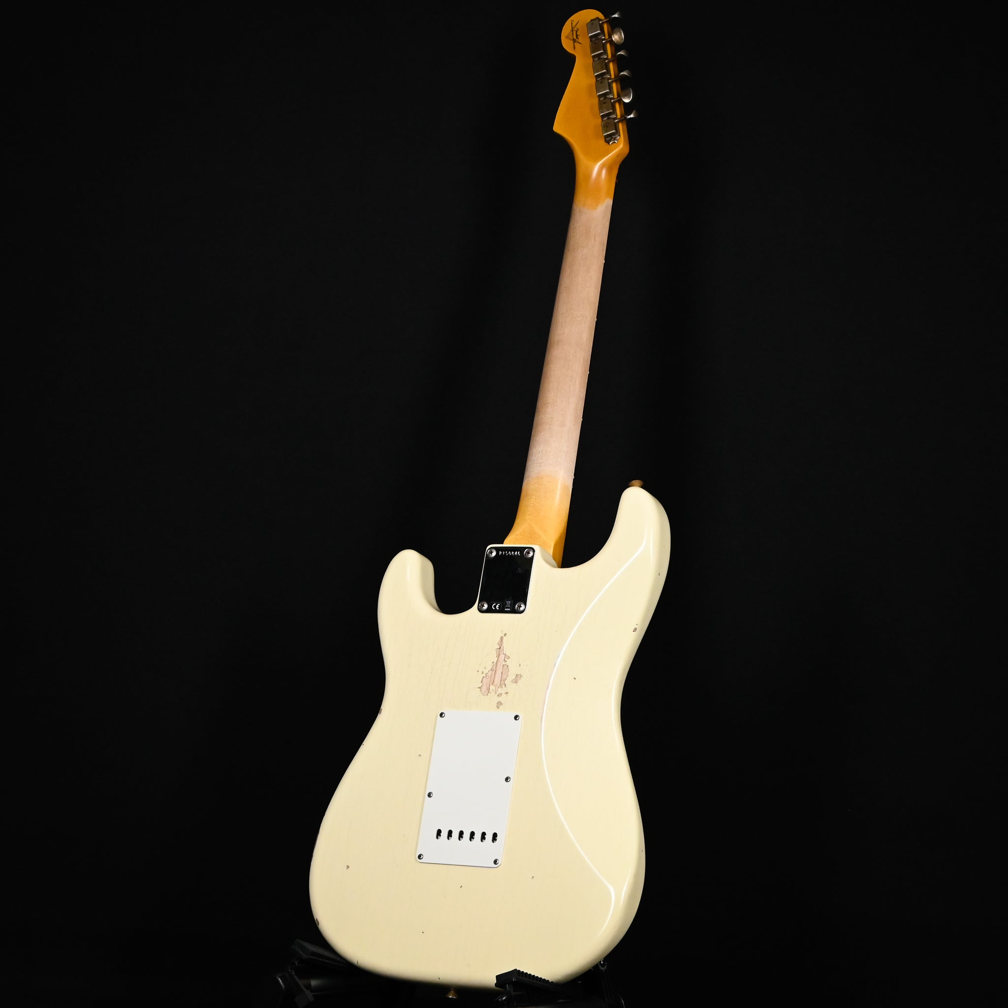 Fender Custom Shop '62 Stratocaster HSS w/ Ash Body, Relic- Vintage White 2026 (R150846)