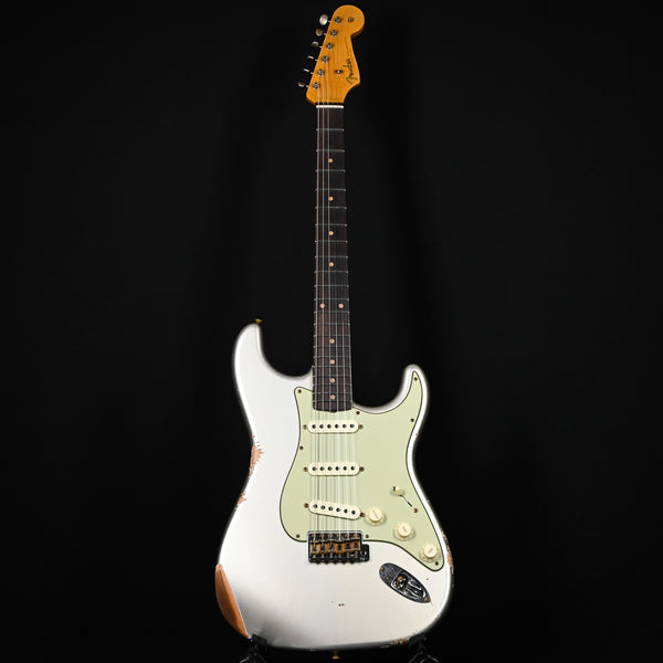 Fender Custom Shop Limited Edition Fat '59 Stratocaster Relic- Faded Aged Inca Silver 2024 (CZ583496)