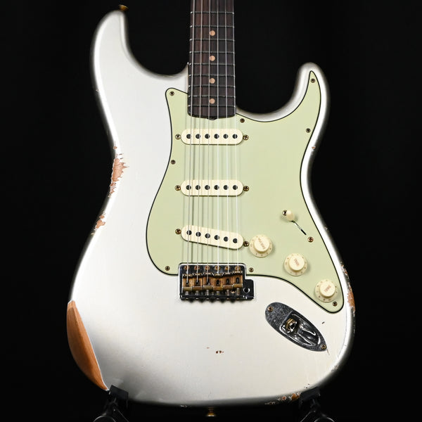 Fender Custom Shop Limited Edition Fat '59 Stratocaster Relic- Faded Aged Inca Silver 2024 (CZ583496)