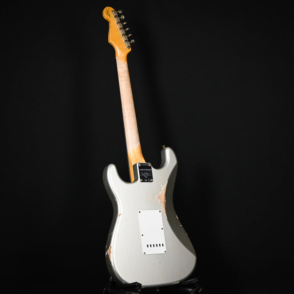 Fender Custom Shop Limited Edition Fat '59 Stratocaster Relic- Faded Aged Inca Silver 2024 (CZ583496)