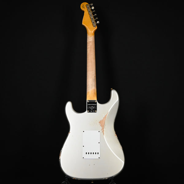 Fender Custom Shop Limited Edition Fat '59 Stratocaster Relic- Faded Aged Inca Silver 2024 (CZ583496)