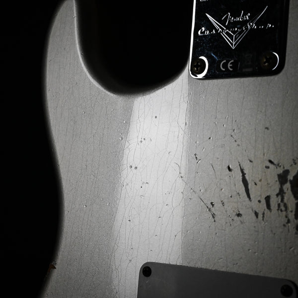 Fender Custom Shop Limited Edition Fat '59 Stratocaster Relic- Faded Aged Inca Silver 2024 (CZ583496)