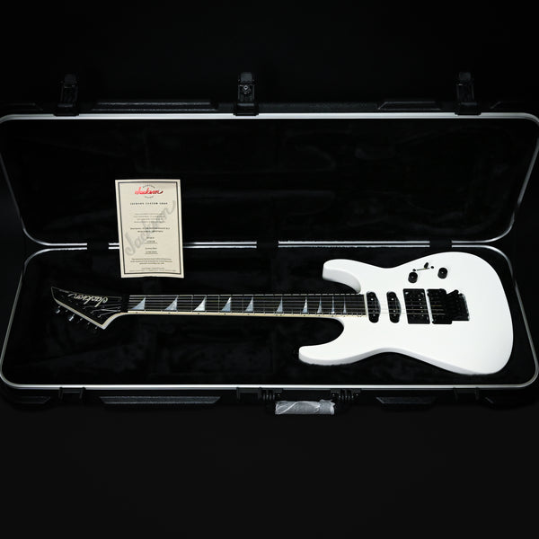 Jackson Custom Shop USA Select Soloist SL1 Electric Guitar- Snow White 2025 (U28528)