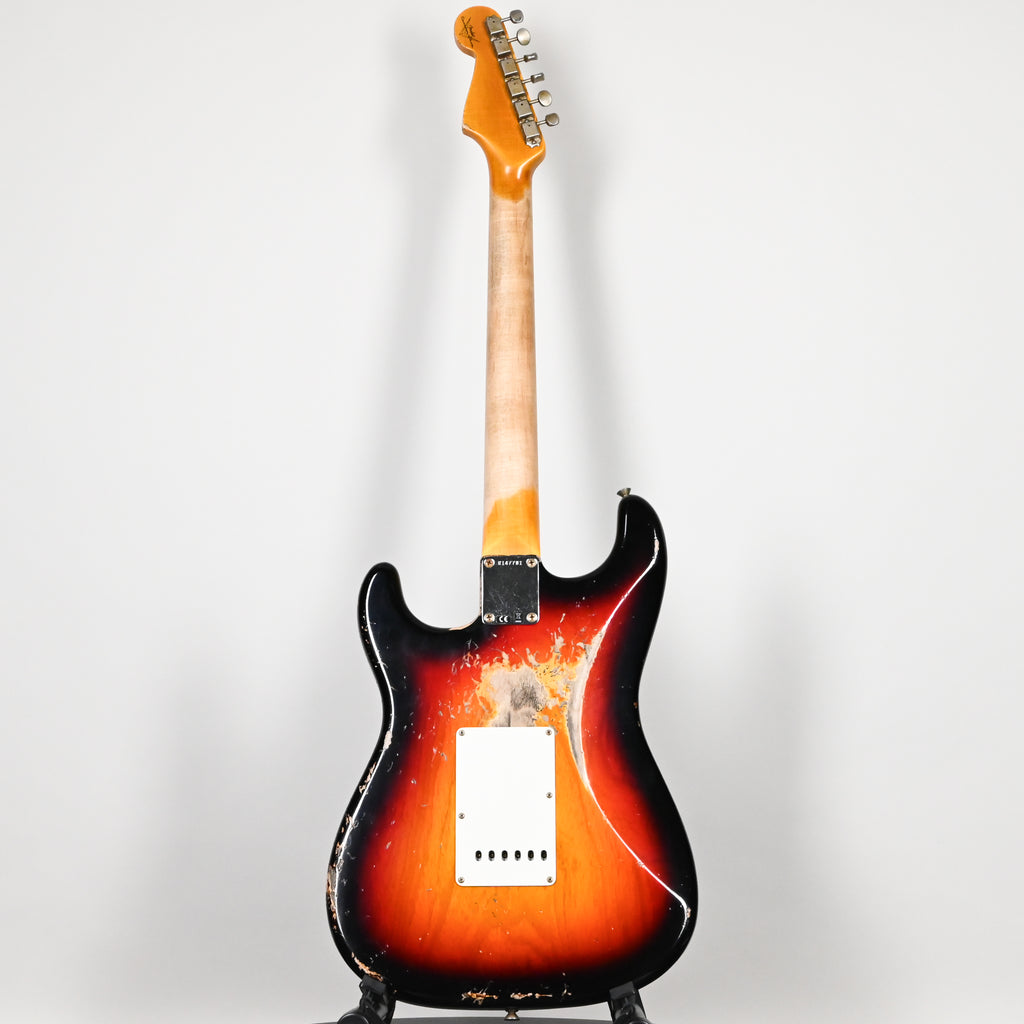 Fender Custom Shop '62 Stratocaster HSS w/ Ash Body, Heavy Relic- 3 Color Sunburst 2026 (R147781)