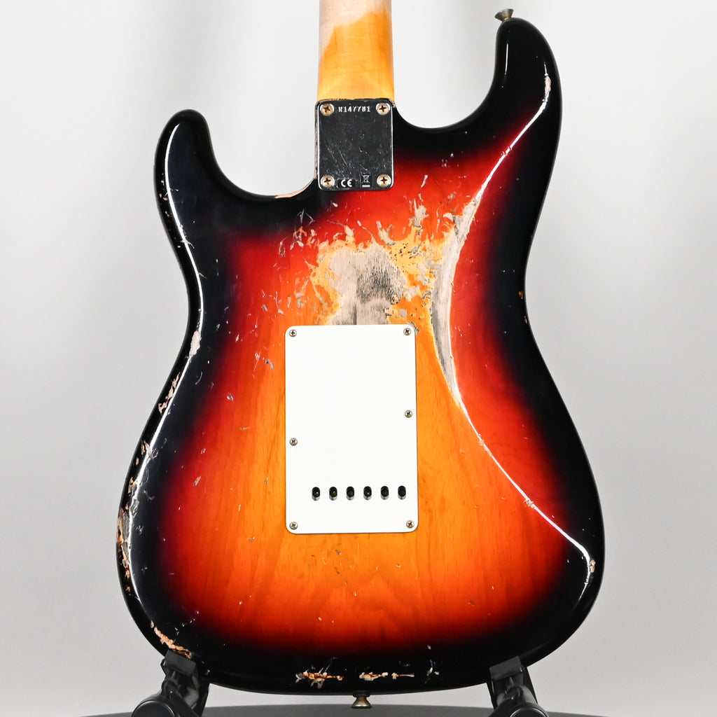 Fender Custom Shop '62 Stratocaster HSS w/ Ash Body, Heavy Relic- 3 Color Sunburst 2026 (R147781)