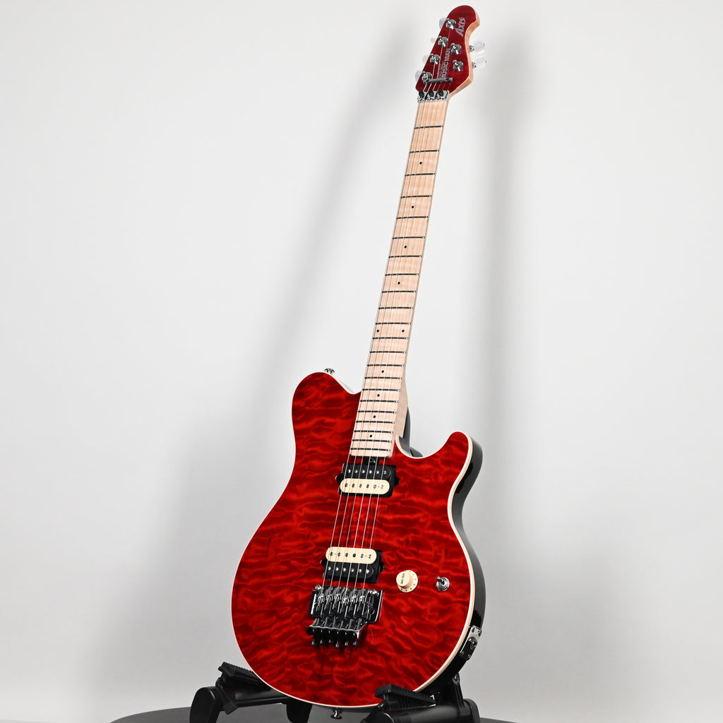 Ernie Ball Music Man Axis 30th Anniversary (No. 33 of 100) Electric Guitar- Translucent Red 2026 (H10906)