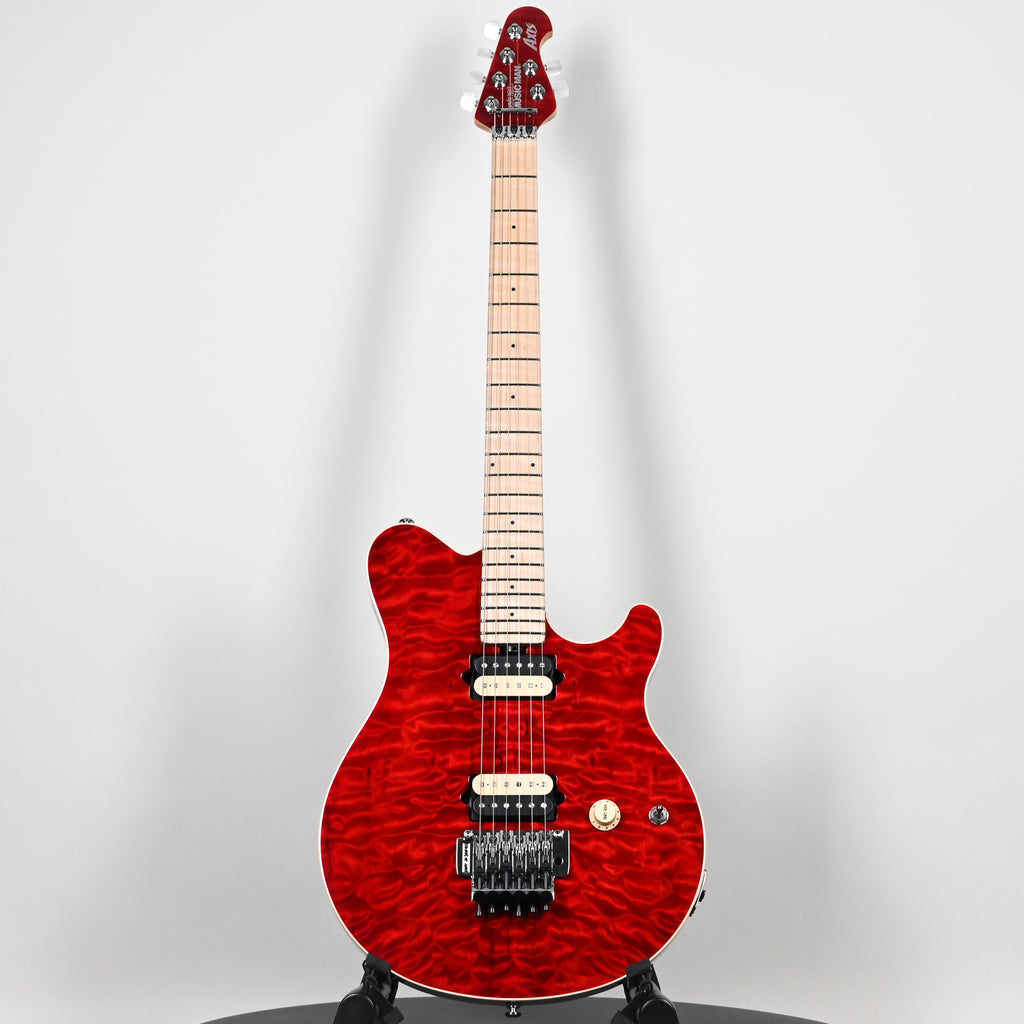 Ernie Ball Music Man Axis 30th Anniversary (No. 33 of 100) Electric Guitar- Translucent Red 2026 (H10906)