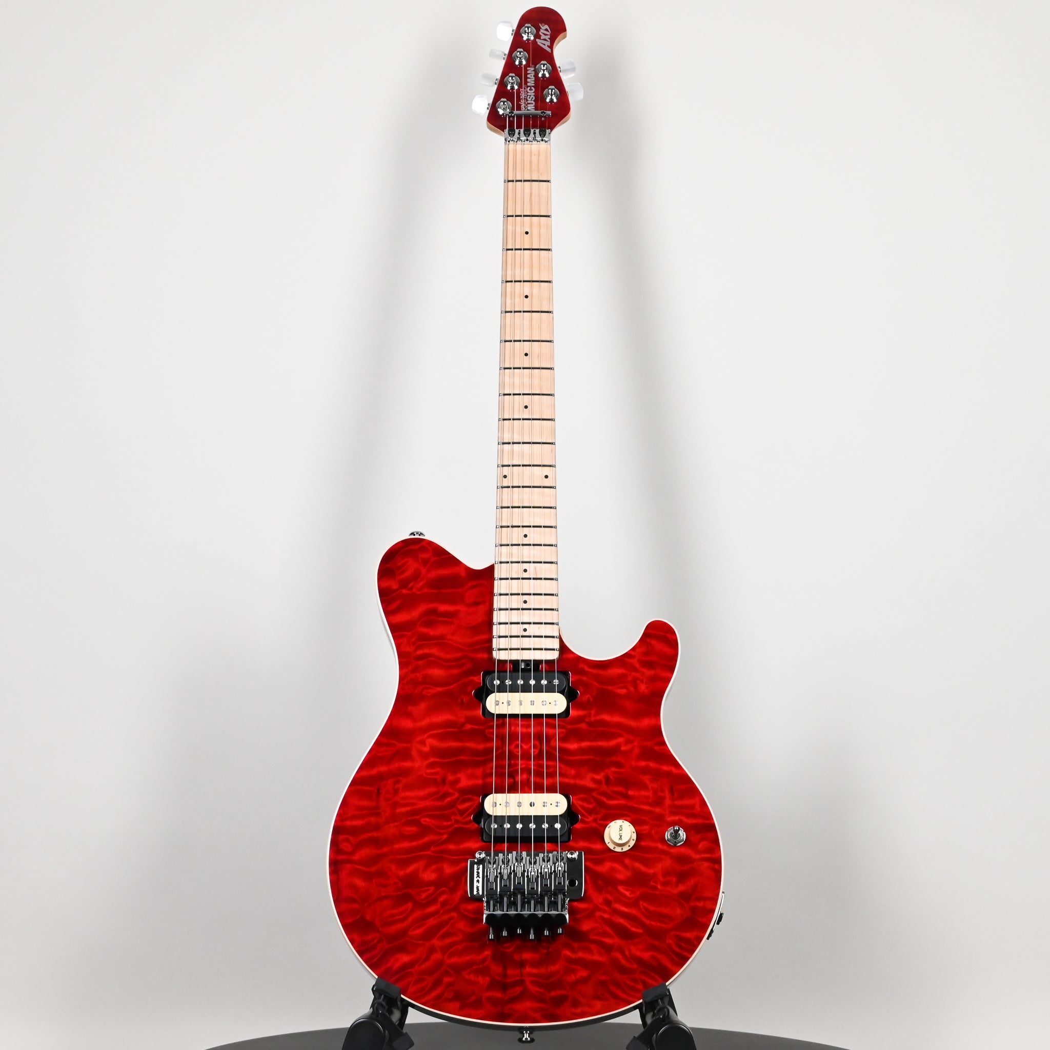 Ernie Ball Music Man Axis 30th Anniversary (No. 33 of 100) Electric Guitar- Translucent Red 2026 (H10906)