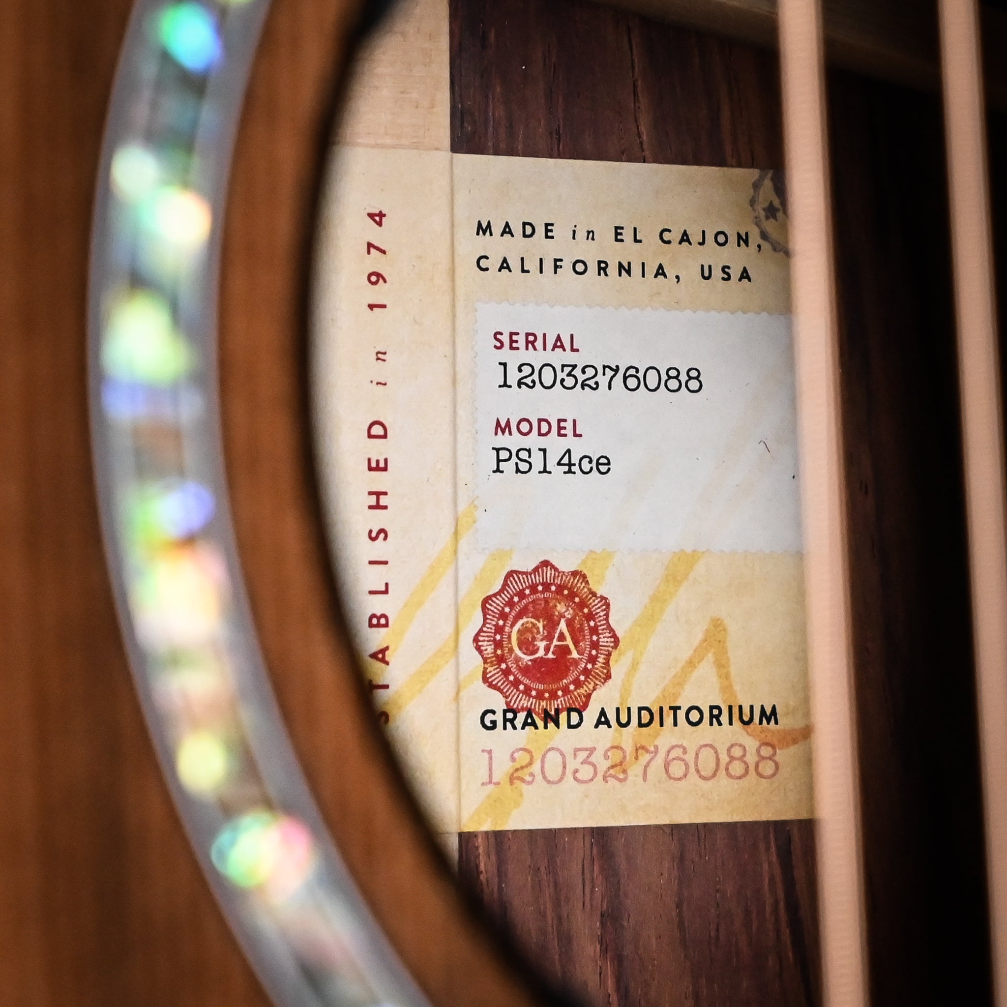 Taylor Next Generation PS14ce w/ Sinker Redwood Top & Honduran Rosewood Back and Sides Acoustic/ Electric 2026 (1203276088)