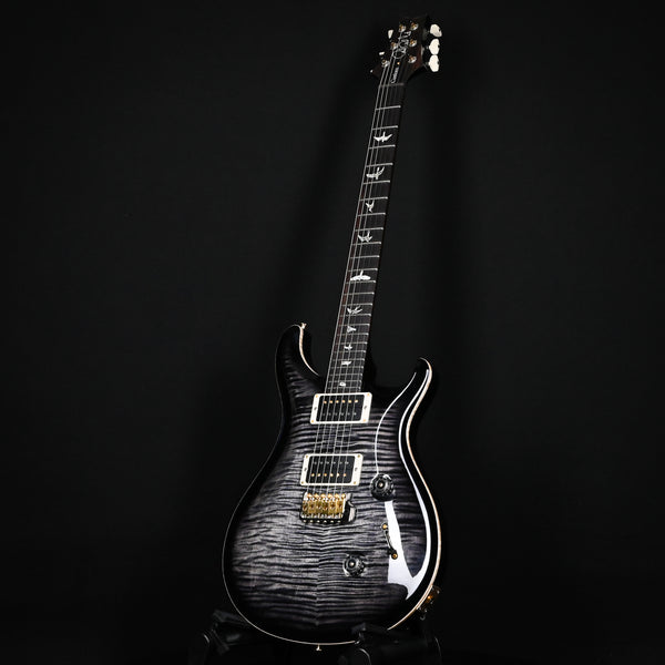 PRS Custom 24 10-Top Electric Guitar- Charcoal Burst (0387284)