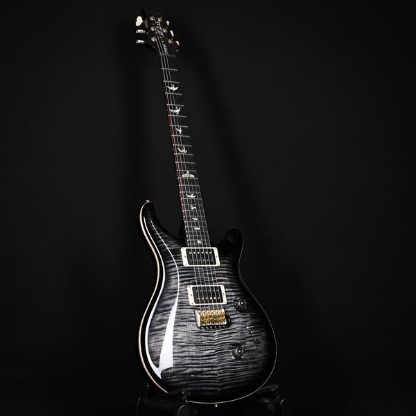 PRS Custom 24 10-Top Electric Guitar- Charcoal Burst (0387284)