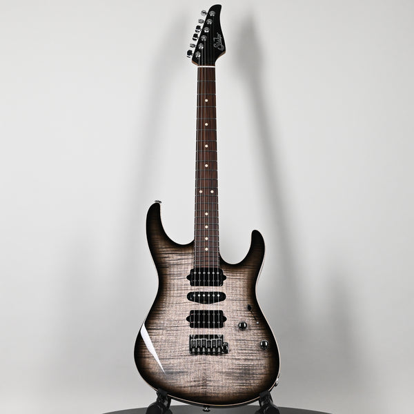 Suhr Modern Plus Electric Guitar- Faded Trans Charcoal Burst 2025 (91455)