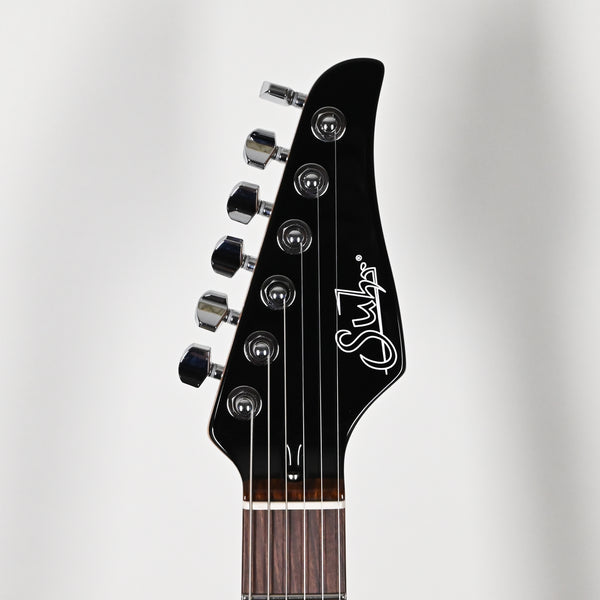 Suhr Modern Plus Electric Guitar- Faded Trans Charcoal Burst 2025 (91455)