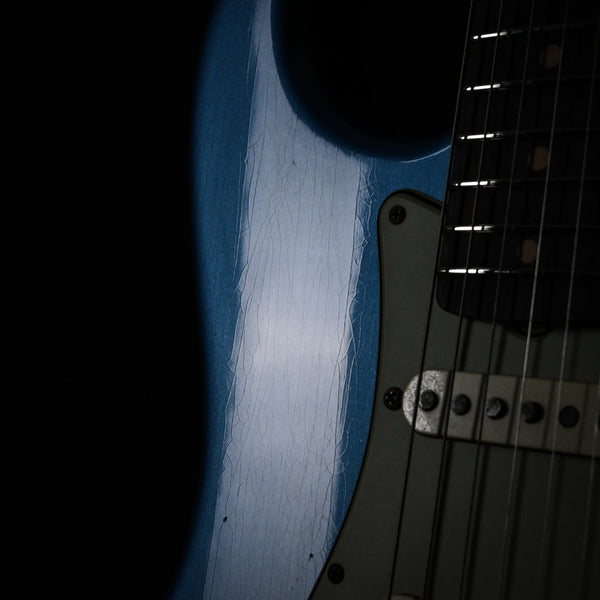 Fender Custom Shop Limited Edition 64 L-Series Stratocaster Journeyman- Aged Lake Placid Blue 2025 (L11759) B-Stock