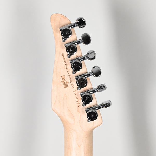 Tom Anderson Custom Drop Top Electric Guitar- Ultraviolet Blue w/ Blue Edge Burst w/ Binding 2025 (11-14-25A)