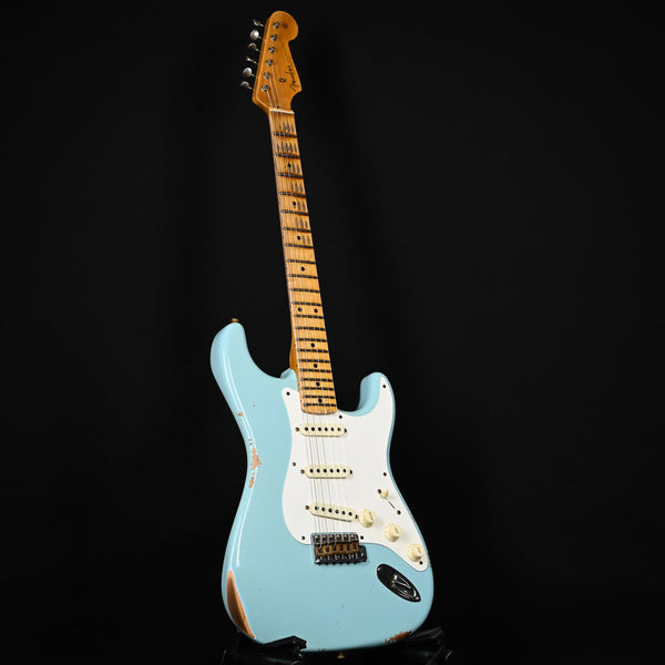 Fender Custom Shop Limited Edition '57 Stratocaster Relic- Faded Aged Daphne Blue 2024 (CZ581433)